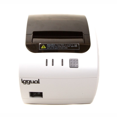 Iggual Impresora Termica Tp7001w Usb Rj45 Blanco
